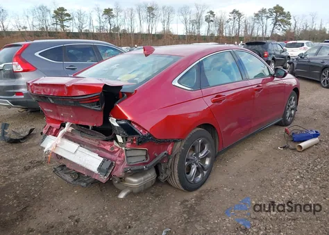 2023 Honda Accord Ex z USA, uszkodzony, nr VIN 1HGCY1F36PA058844